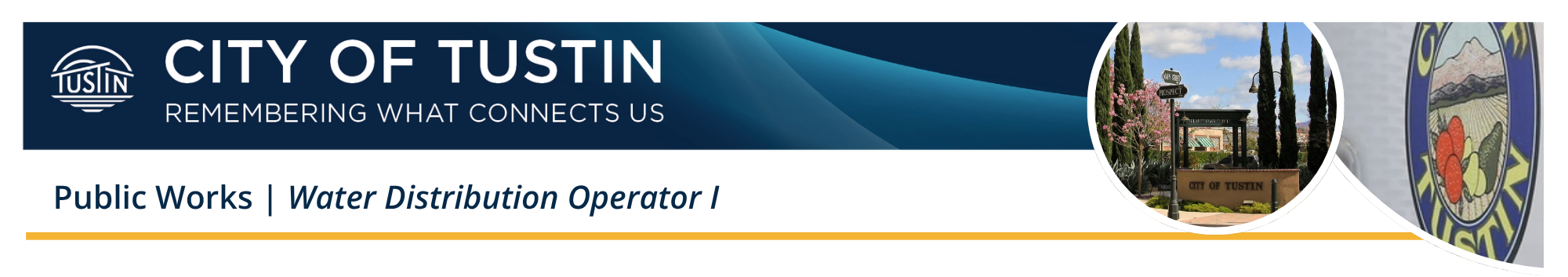 The City of Tustin is seeking applicants for Water Distribution Operator I.  Under general supervision, performs a variety of semi-skilled and skilled tasks in the upkeep, maintenance, and repair of the water distribution system and related facilities; performs related duties as assigned.